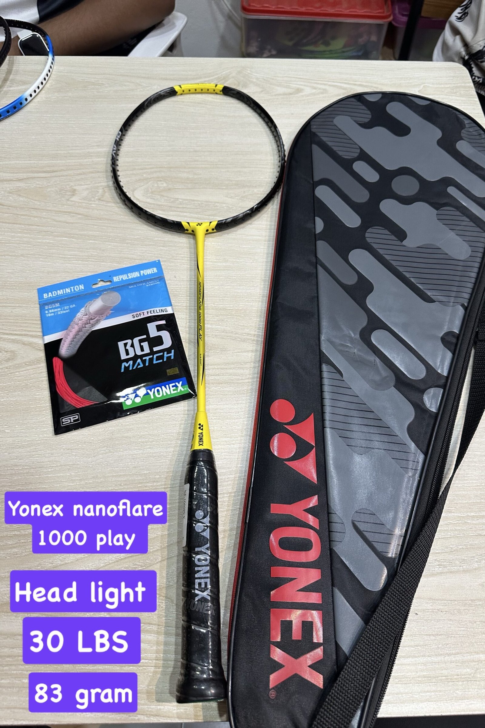 Yonex Nanoflare 1000 Play Badminton Racket