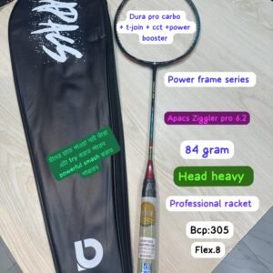 APACS ZIGGLER PRO 6.2 BADMINTON RACKET PRICE IN BANGLADESH | ORIGINAL