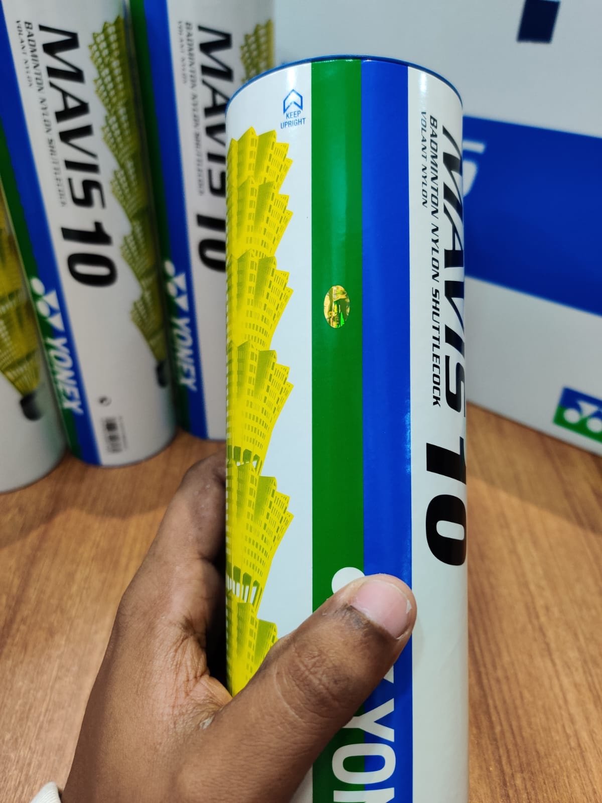 Yonex Mavis 10 Nylon Badminton Shuttlecock (6 Pcs) | Original Yonex Plastic Shuttle | Made in Japan | Ashuganj Online Badminton