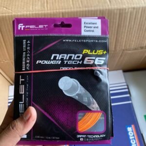 FELET NANOTECH 66 BADMINTON STRING – HIGH REPULSION, EXCELENT CONTROL & DURABLE PERFOMANCE | BEST PRICE IN BANGLADESH