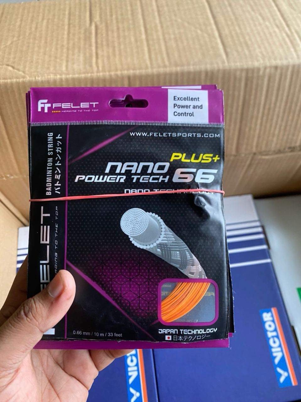 FELET NANOTECH 66 BADMINTON STRING – HIGH REPULSION, EXCELENT CONTROL & DURABLE PERFOMANCE | BEST PRICE IN BANGLADESH