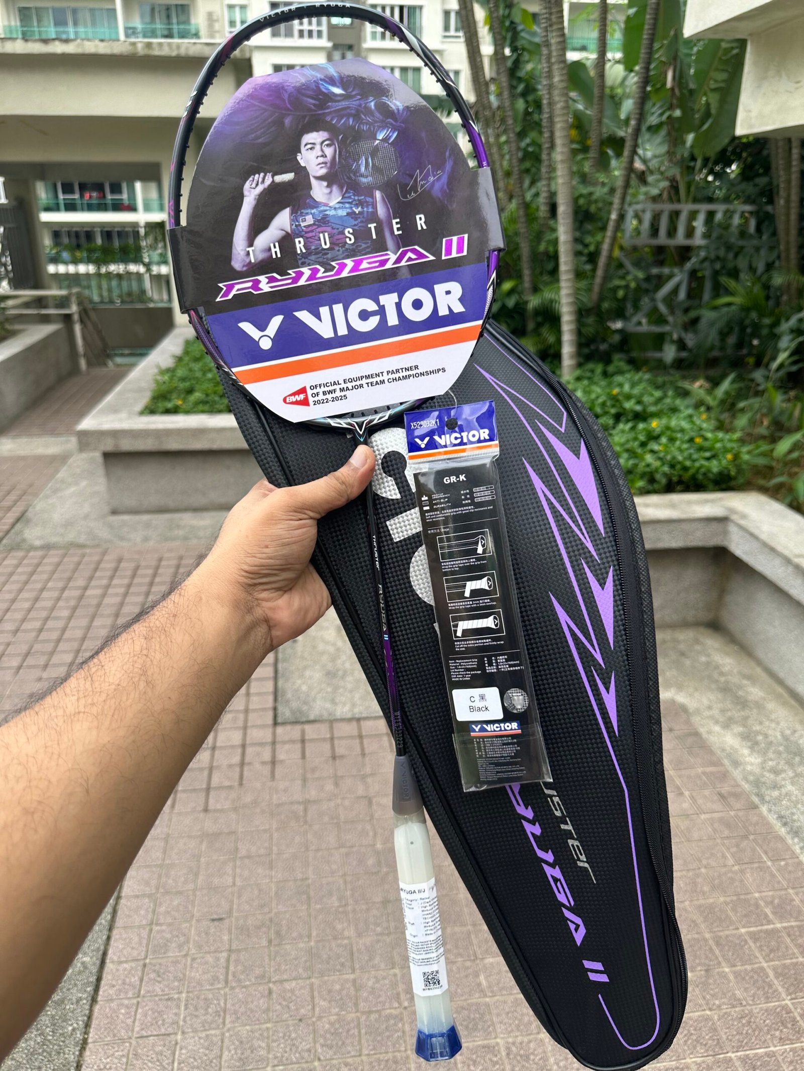 Victor Thruster Ryuga II (TK-RYUGA II) BADMINTON RACKET (LEE ZII JIA)| PRO | ORIGINAL |BANGLADESH