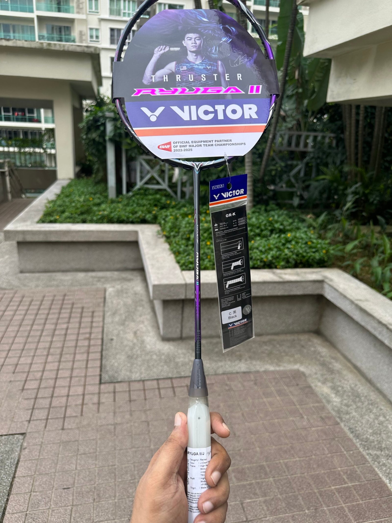 Victor Thruster Ryuga II (TK-RYUGA II) BADMINTON RACKET (LEE ZII JIA)| PRO | ORIGINAL |BANGLADESH