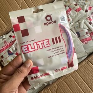 APACS ELITE 3 (iii)ORIGINAL BADMONTON RACKET STRING PRICE IN BANGLADESH