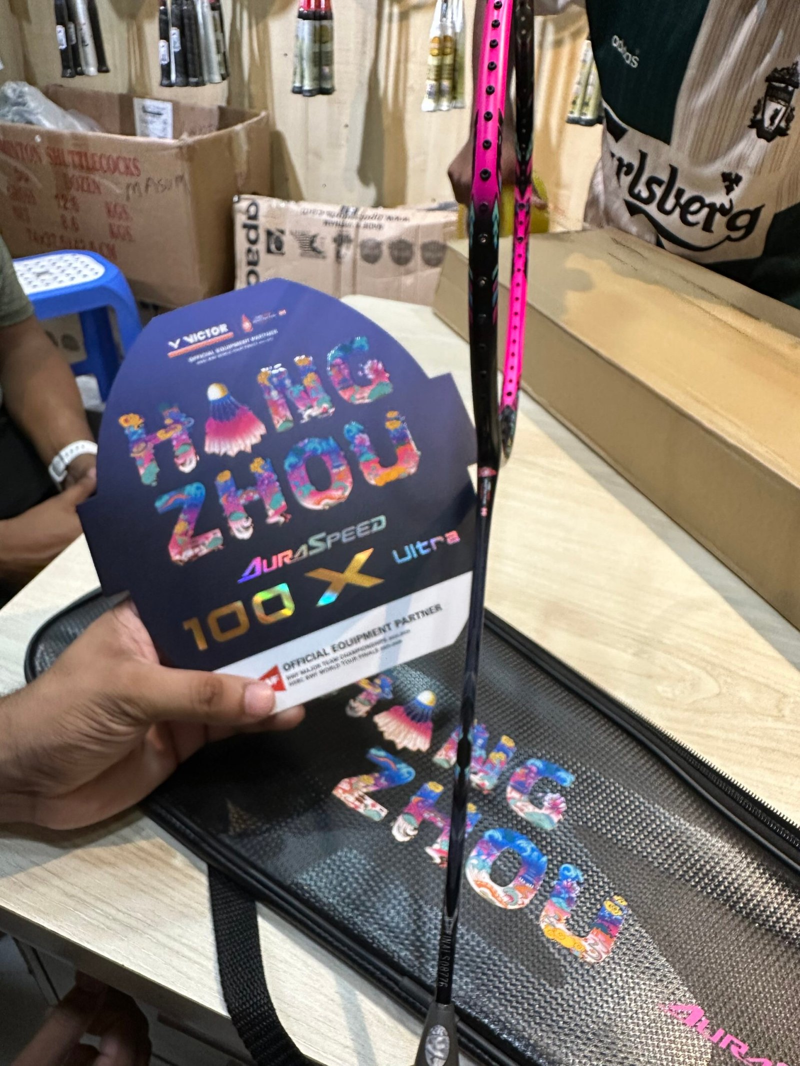 Victor Auraspeed 100X Ultra Limited Edition (often the WT24 BWF World Tour Finals Hangzhou Edition) |ORIGINAL |BANGLADESH
