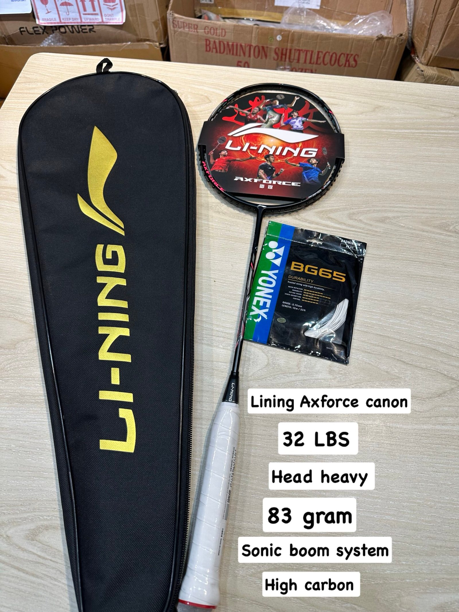LI-NING AXFORCE CANNON BADMINTON RACKET IN BANGLADESH