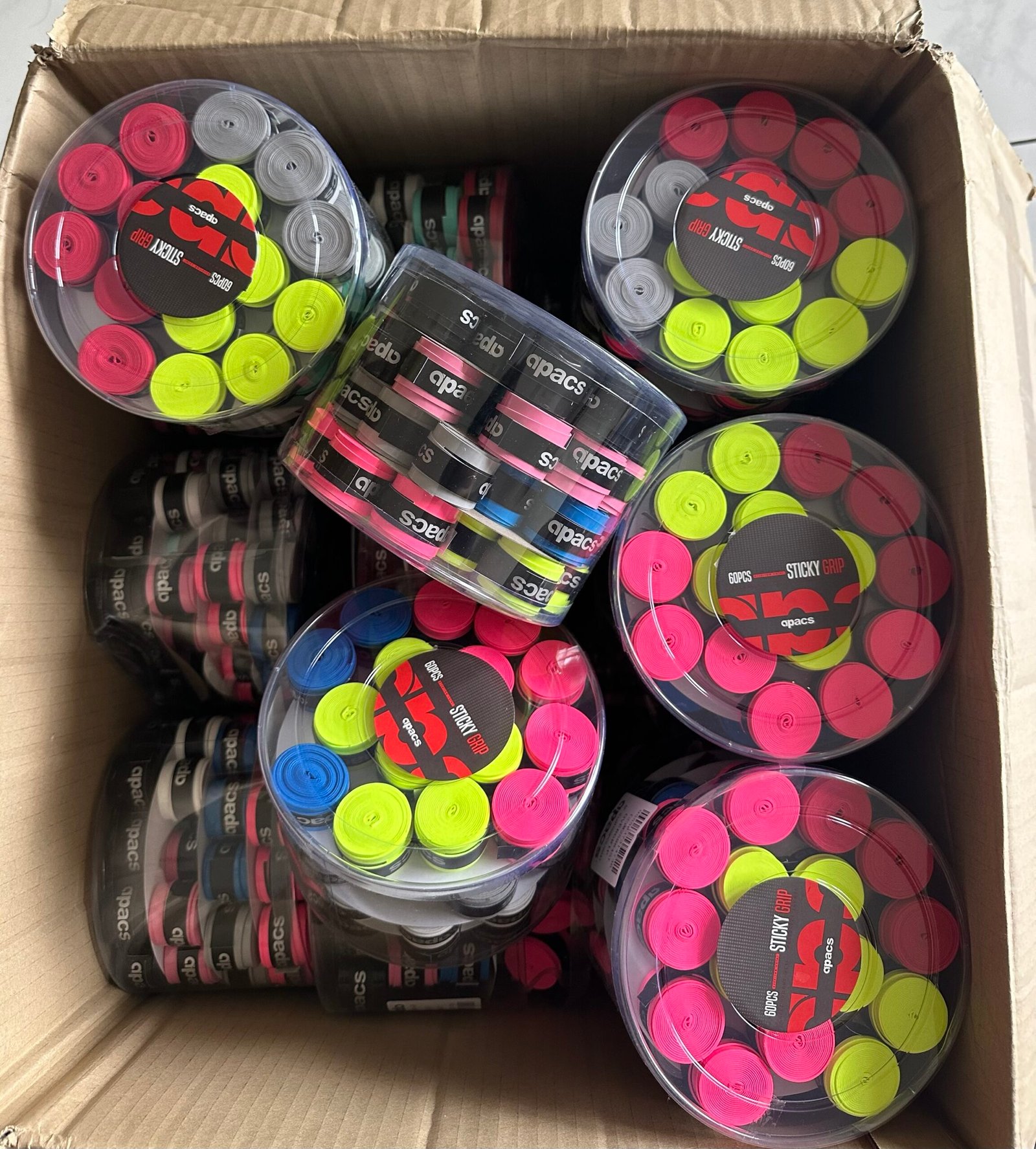 APACS CLASSIC GRIP BOX (ORIGINAL) | PREMIUM BADMINTON GRIP | COMFORTABLE & ANTI-SLIP
