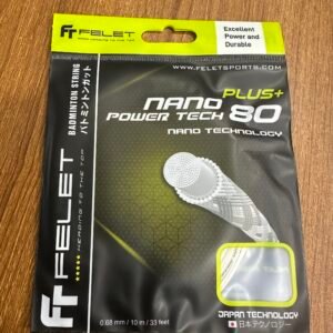 FELET NANO 80 BADMINTON STRING – HIGH REPULSION & DURABLE PERFOMANCE | BEST PRICE IN BANGLADESH