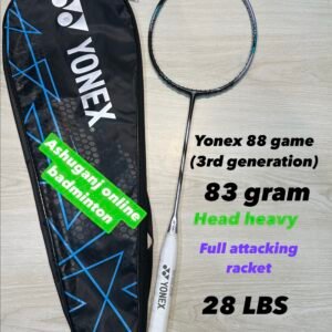 YONEX ASTROX 88D GAME
BLACK SILVER (3RD GEN) ORIGINAL IN BANGLADESH