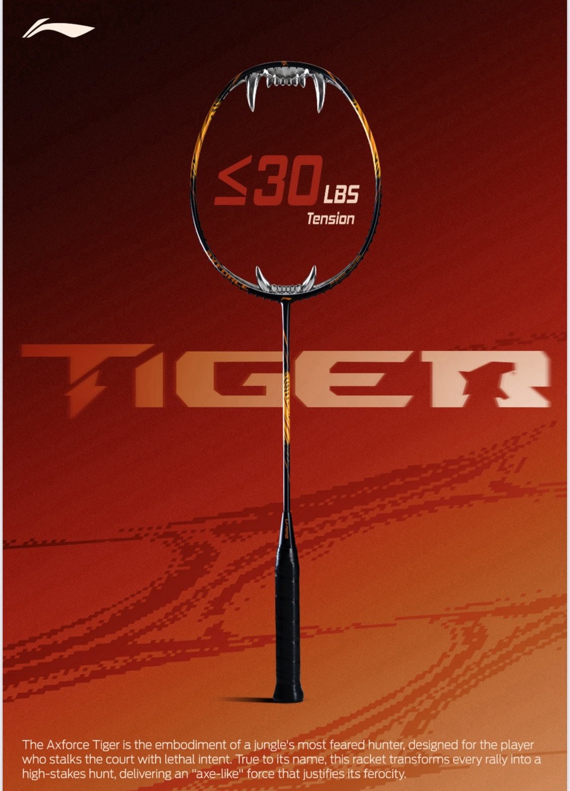 LINING AXFORCE TIGER BADMINTON RACKET |ORIGINAL IN BANGLADESH
